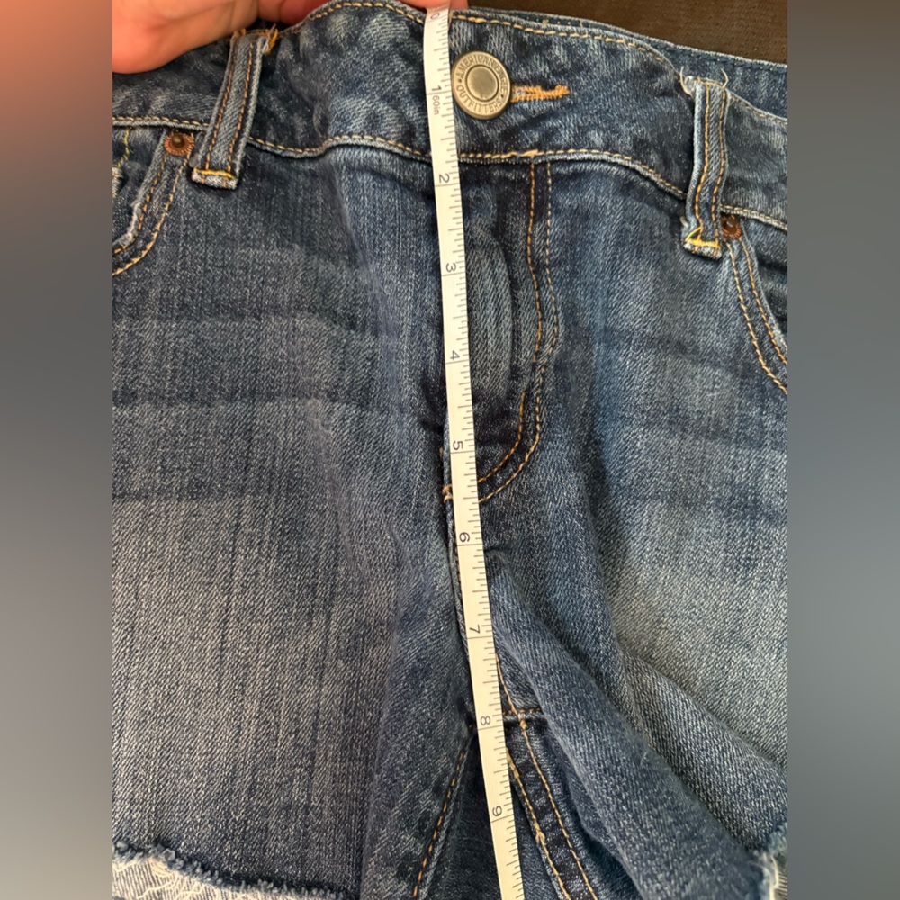 American Eagle Outfitters Blue Jean Shorts - Picture 7 of 8